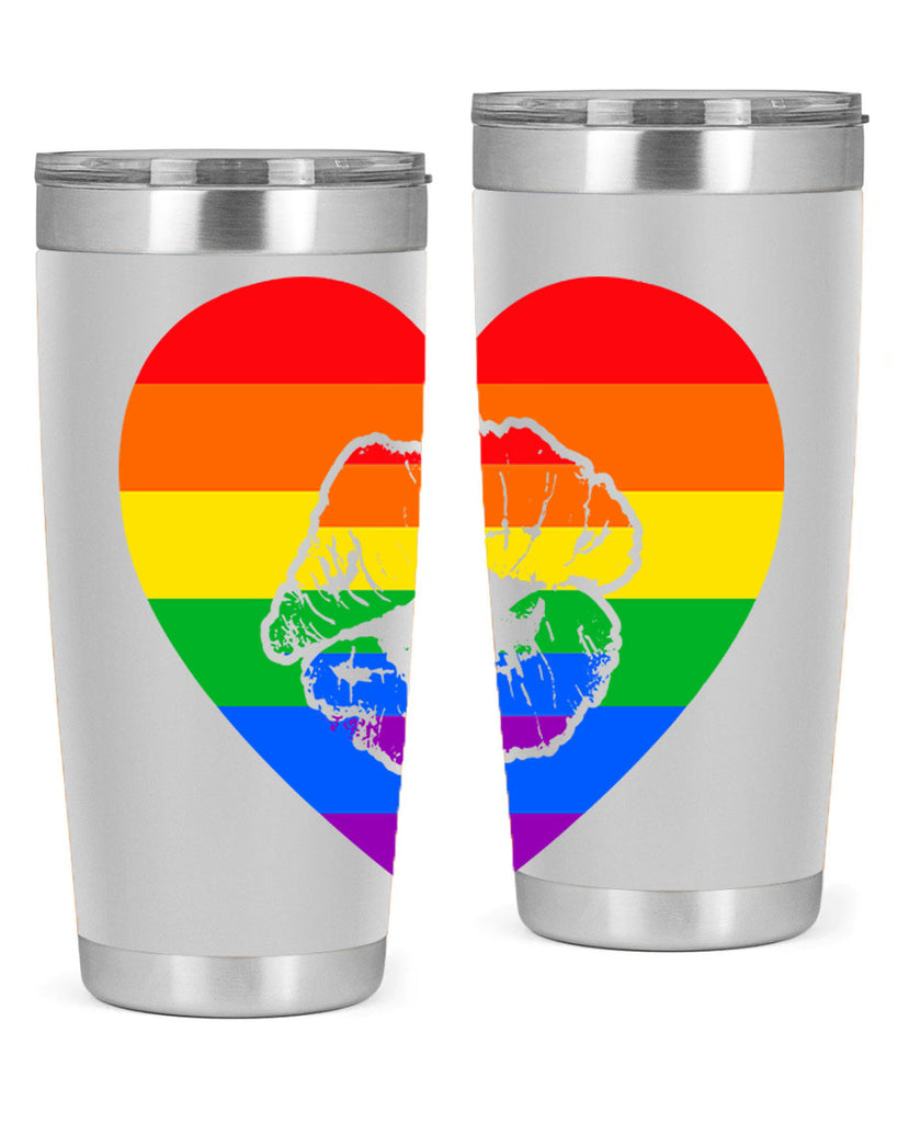 lgbt rainbow cool lip lgbt 96#- lgbt- Tumbler