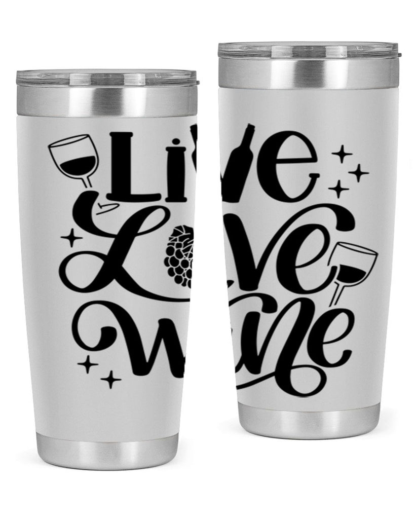 live love wine 43#- wine- Tumbler