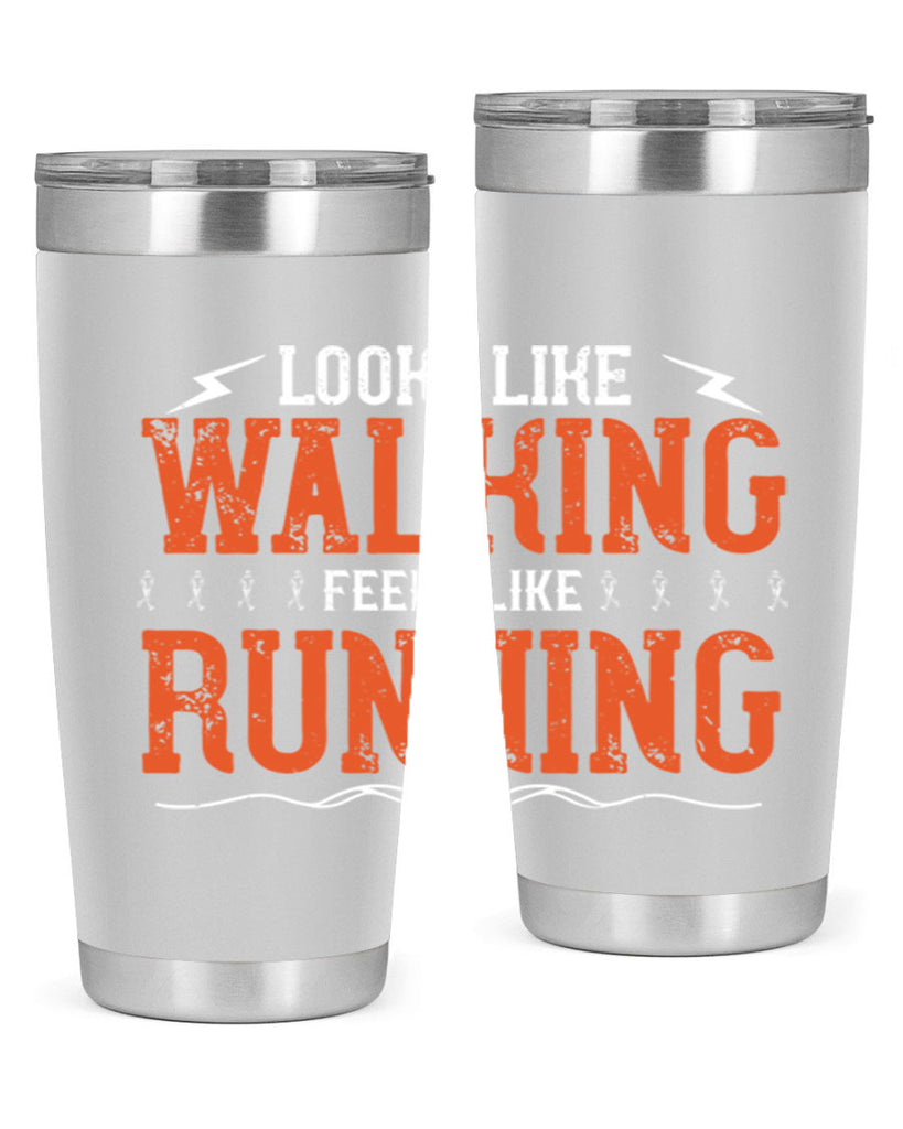 looks like walking feels like running 32#- running- Tumbler