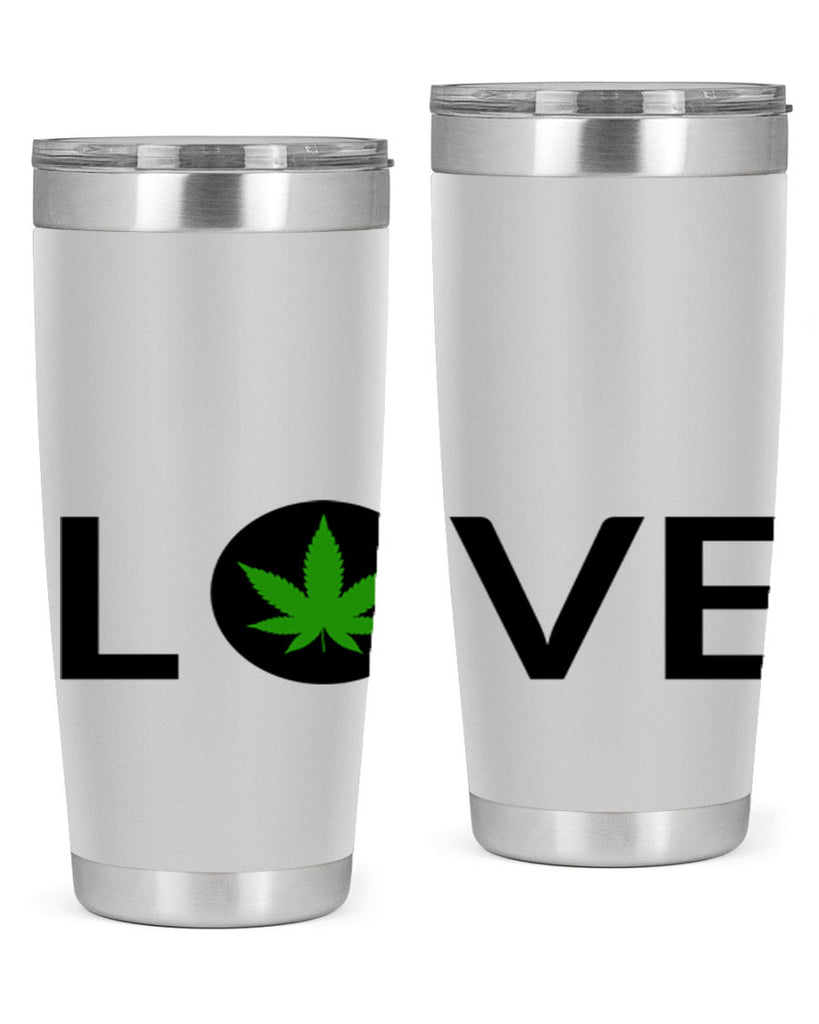 love cannabis 189#- marijuana- Tumbler