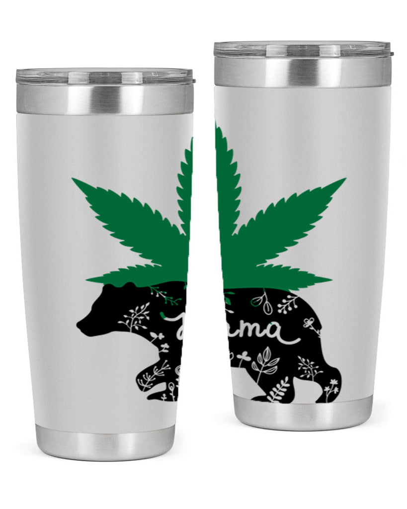 mama bear weed 196#- marijuana- Tumbler