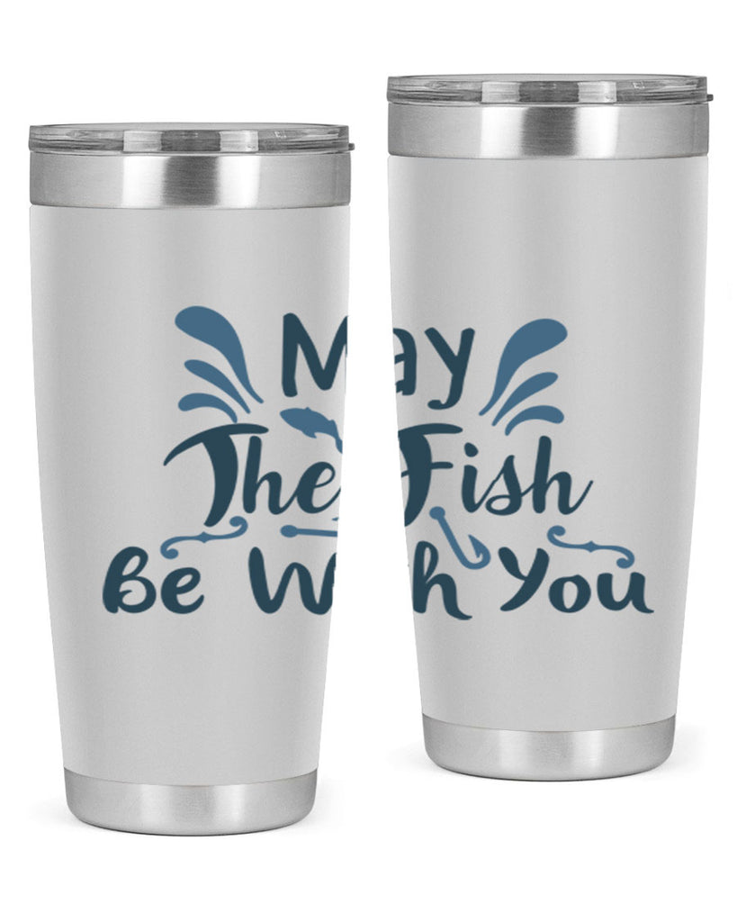 may the fish 54#- fishing- Tumbler