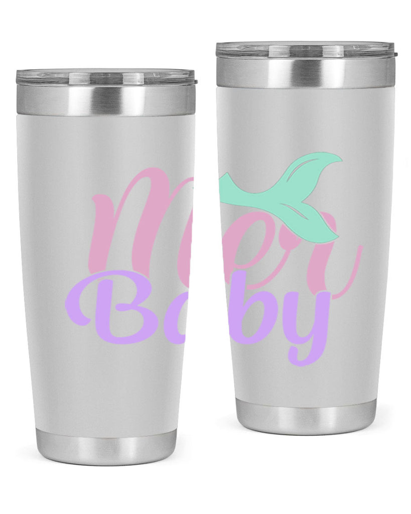 mer baby 3#- mermaid- Tumbler