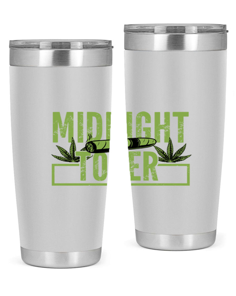 midnight toker 211#- marijuana- Tumbler