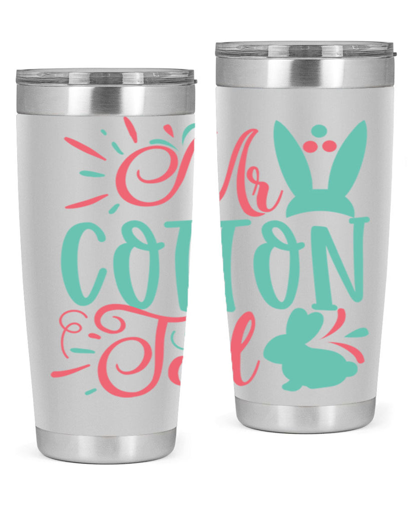 mr cotton tail 109#- easter- Tumbler