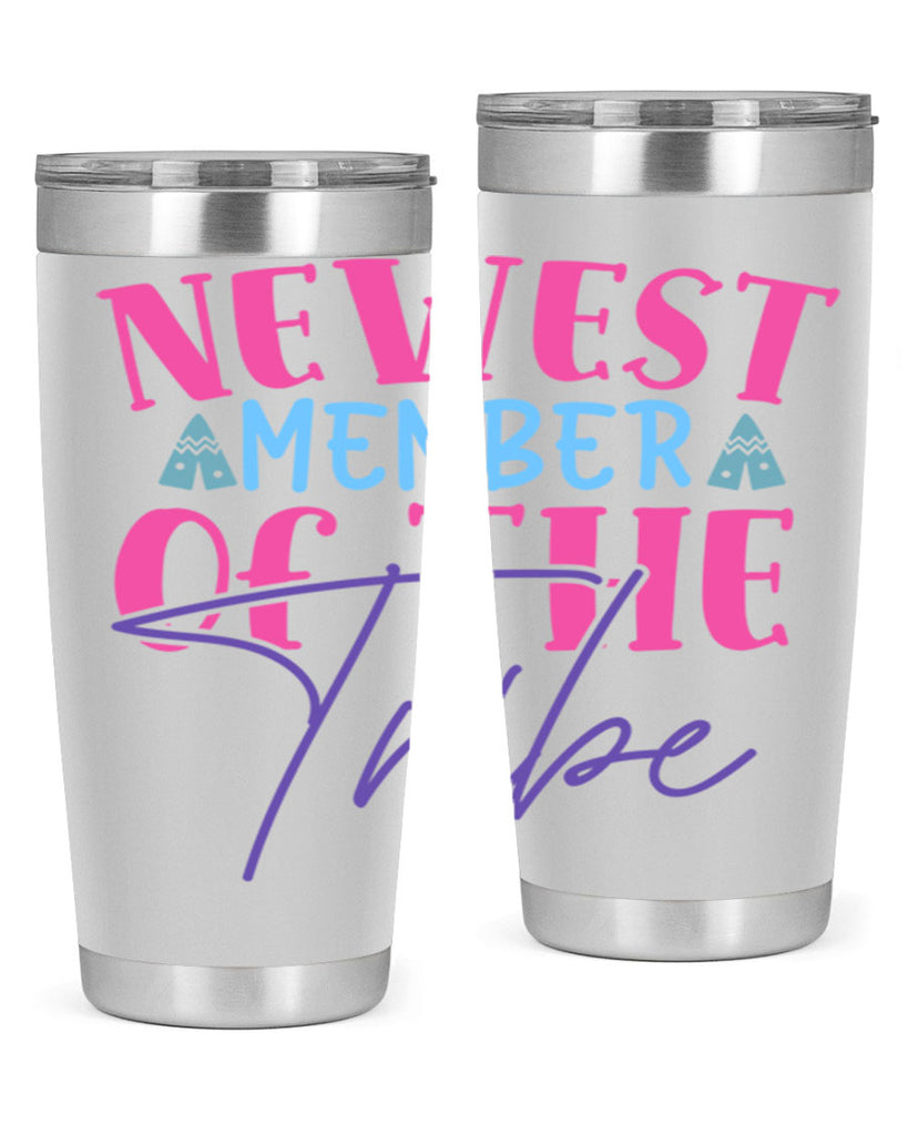 newest member of the tribe Style 211#- baby- tumbler