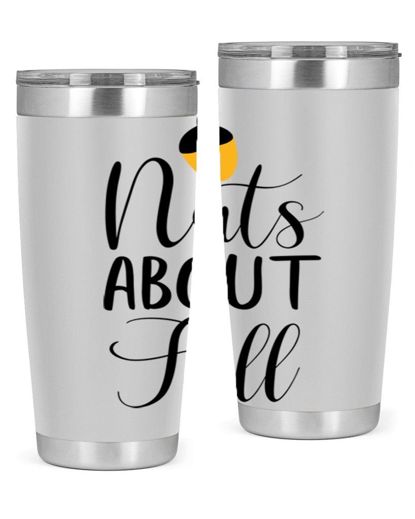 nuts about fall 445#- fall- Tumbler