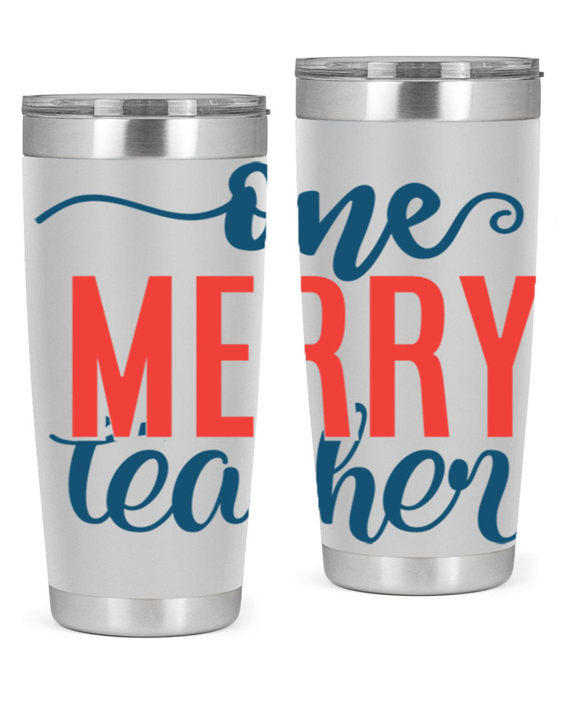 one merry teacher Style 161#- teacher- tumbler