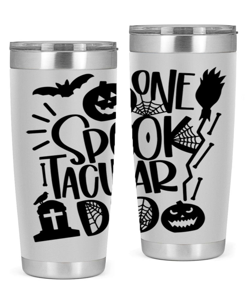 one spooktacular dad 37#- halloween- Tumbler