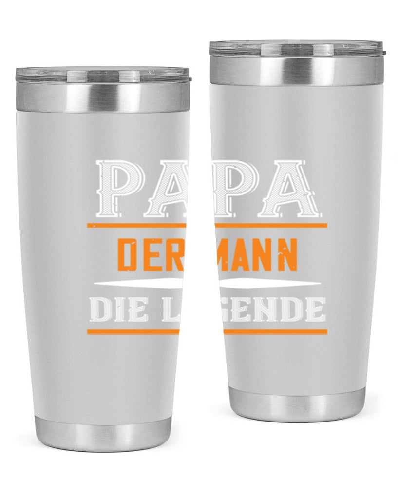 papa der mann die legende 21#- grandpa - papa- Tumbler