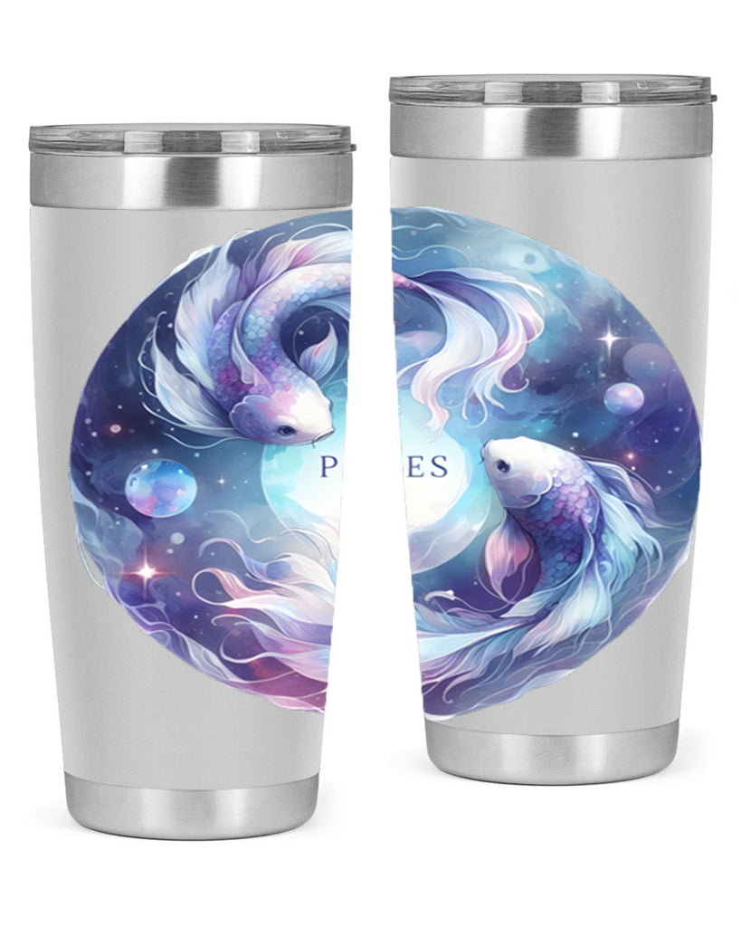 pisces 348#- zodiac- Tumbler