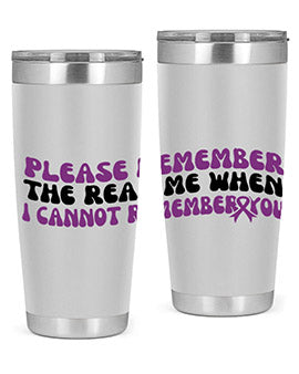 please remember the real me when i cannot remember you 207#- alzheimers- Cotton Tank