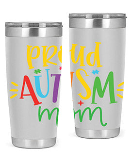 proud autism mom Style 35#- autism- Tumbler