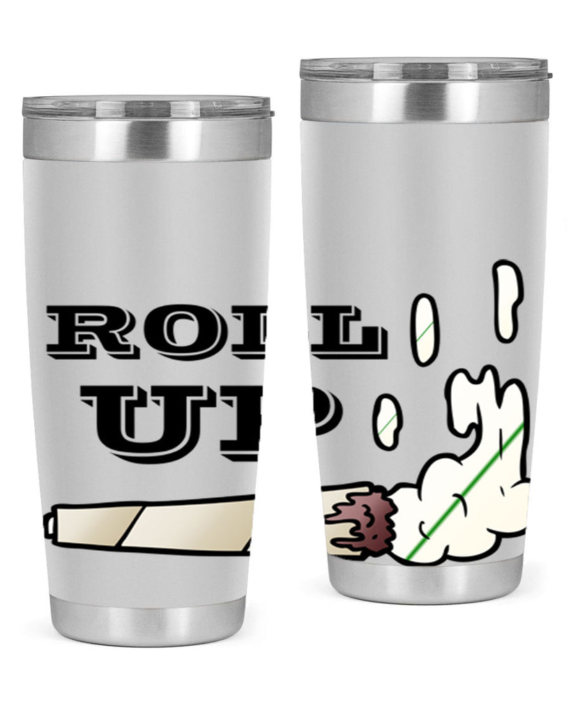 roll up 229#- marijuana- Tumbler