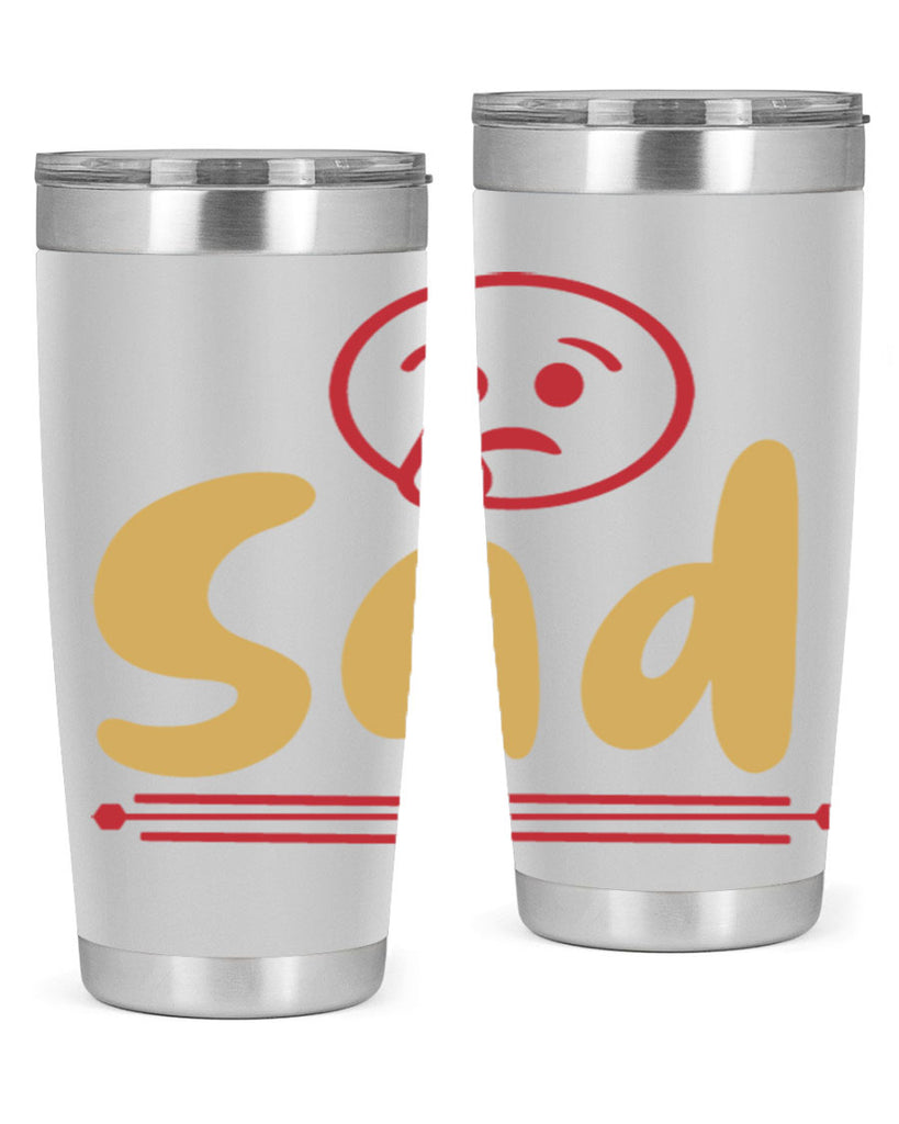 sad 6#- fathers day- Tumbler
