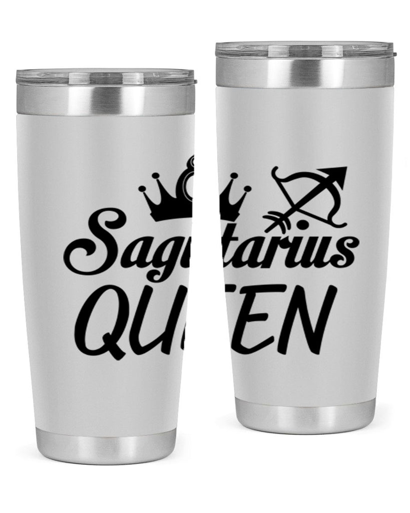 sagittarius queen 412#- zodiac- Tumbler