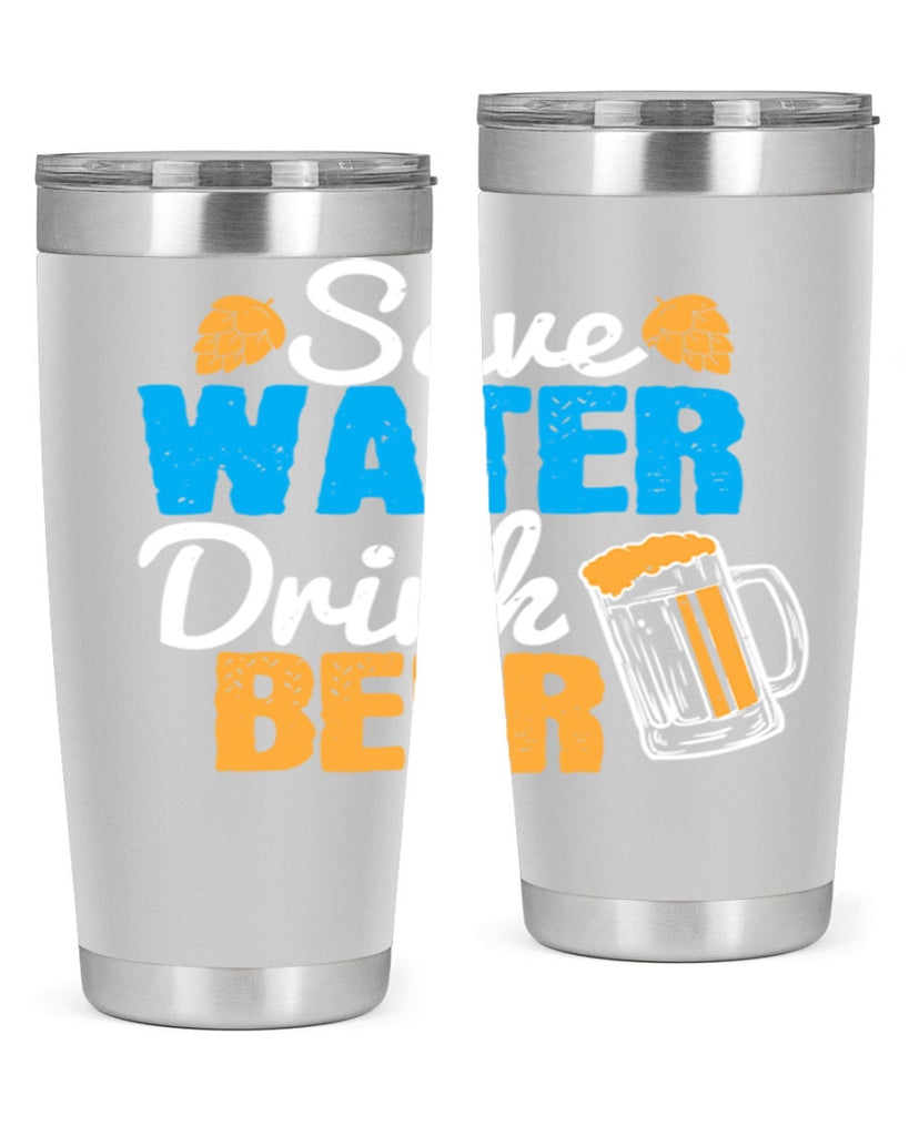 save water drink beer 12#- beer- Tumbler