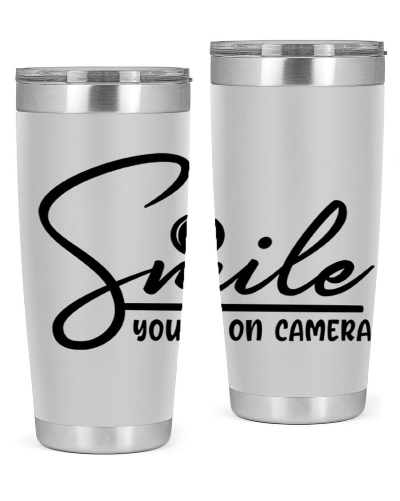 smile youre on camera 52#- home- Tumbler