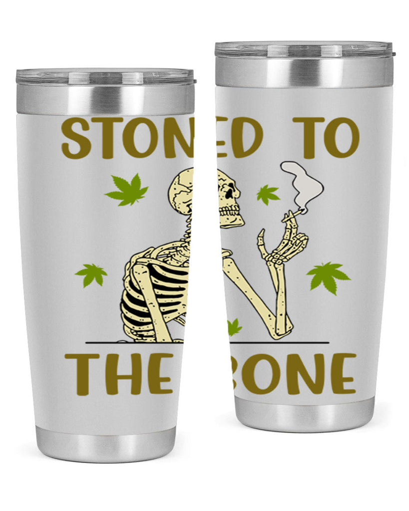 stones to the bone 264#- marijuana- Tumbler