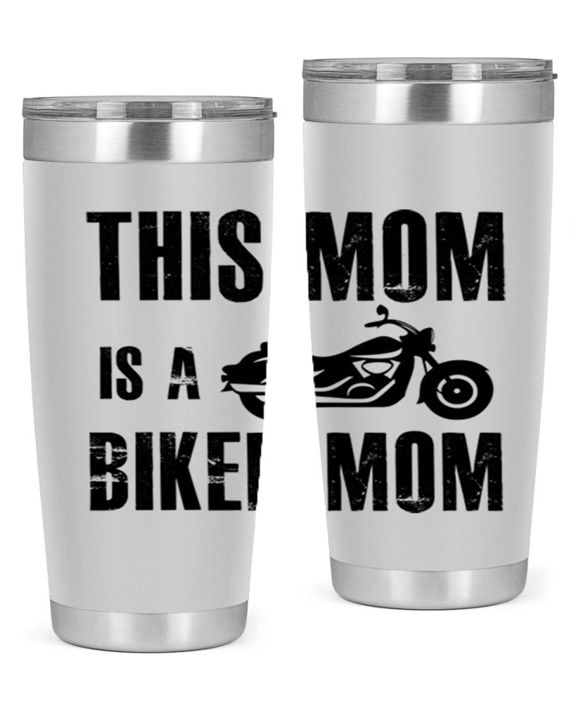 this mom is a biker mom 35#- mom- Tumbler