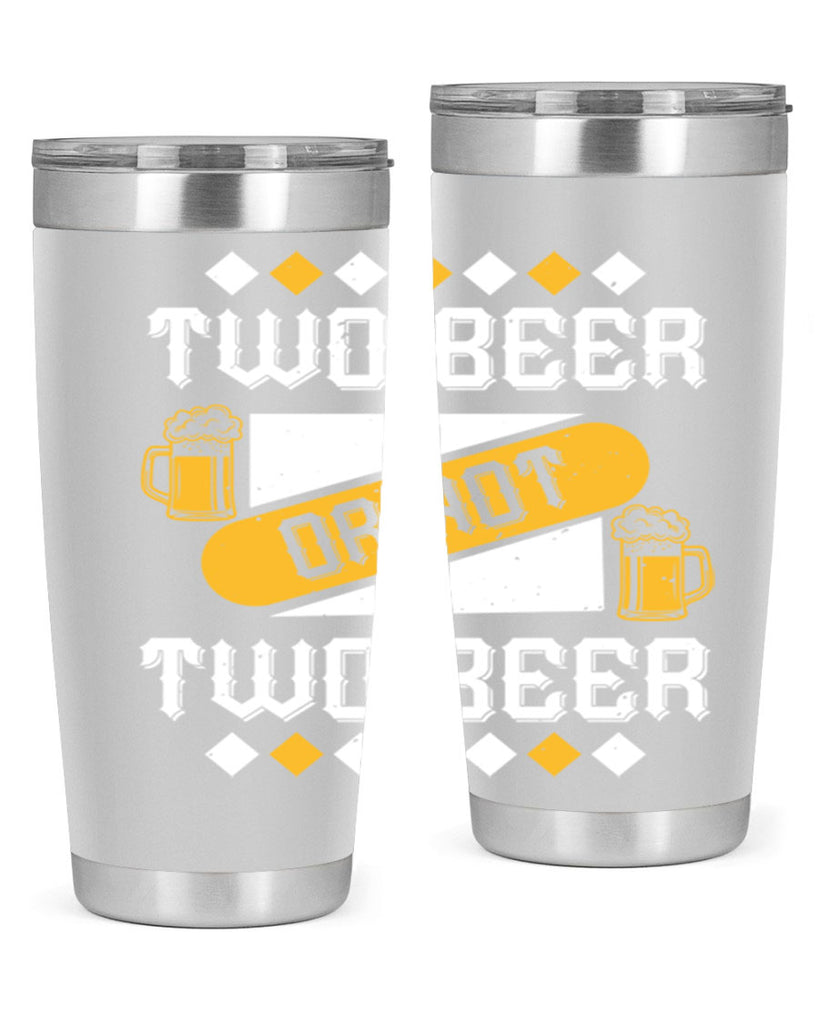 two beer or not two beer 3#- beer- Tumbler