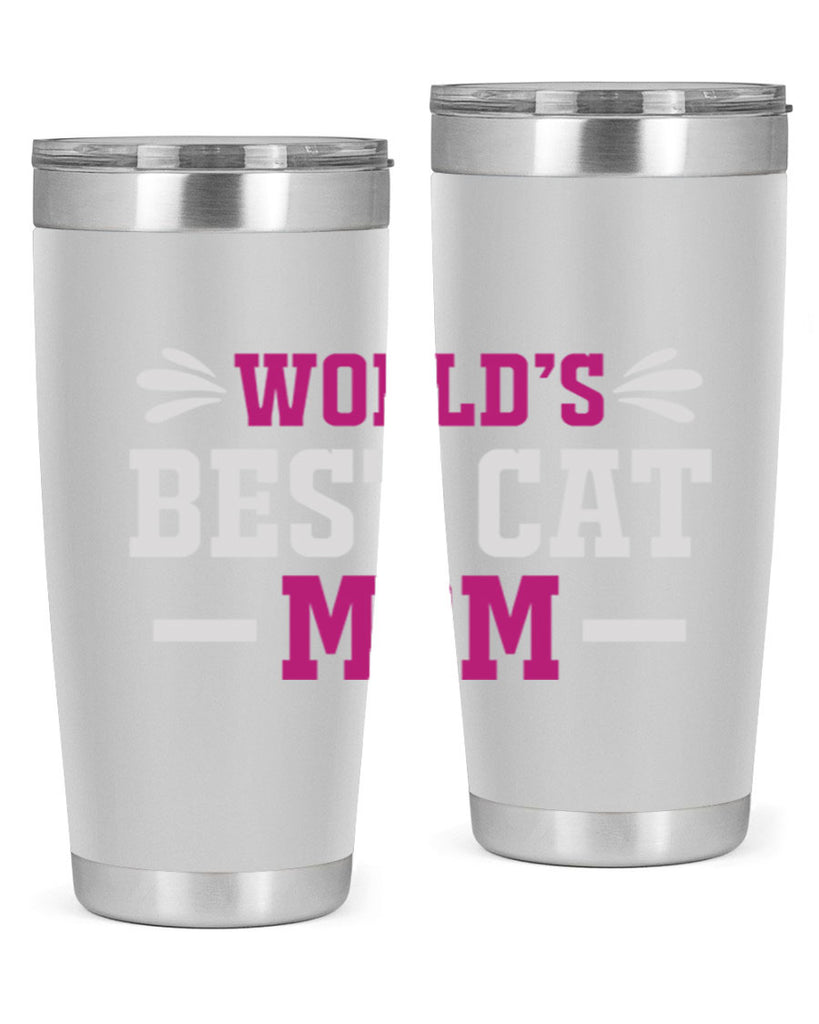 world’s best cat mom 17#- mom- Tumbler