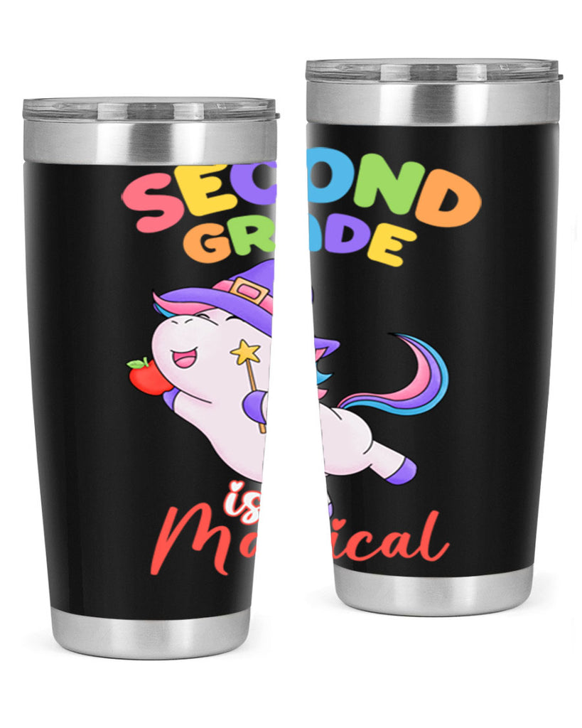 2nd Grade is Magical Unicorn 5#- second grade- Tumbler