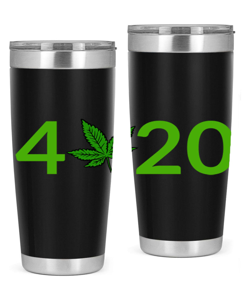 4 cannabis 20#- marijuana- Tumbler