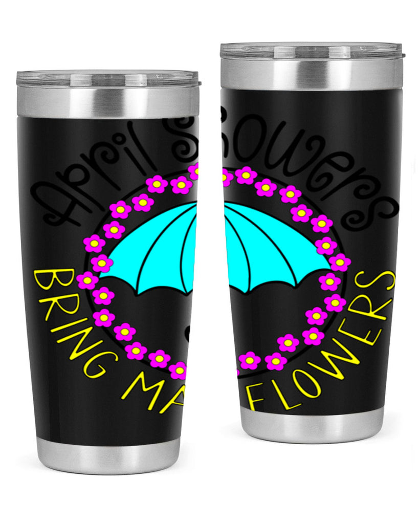 April showers21#- spring- Tumbler