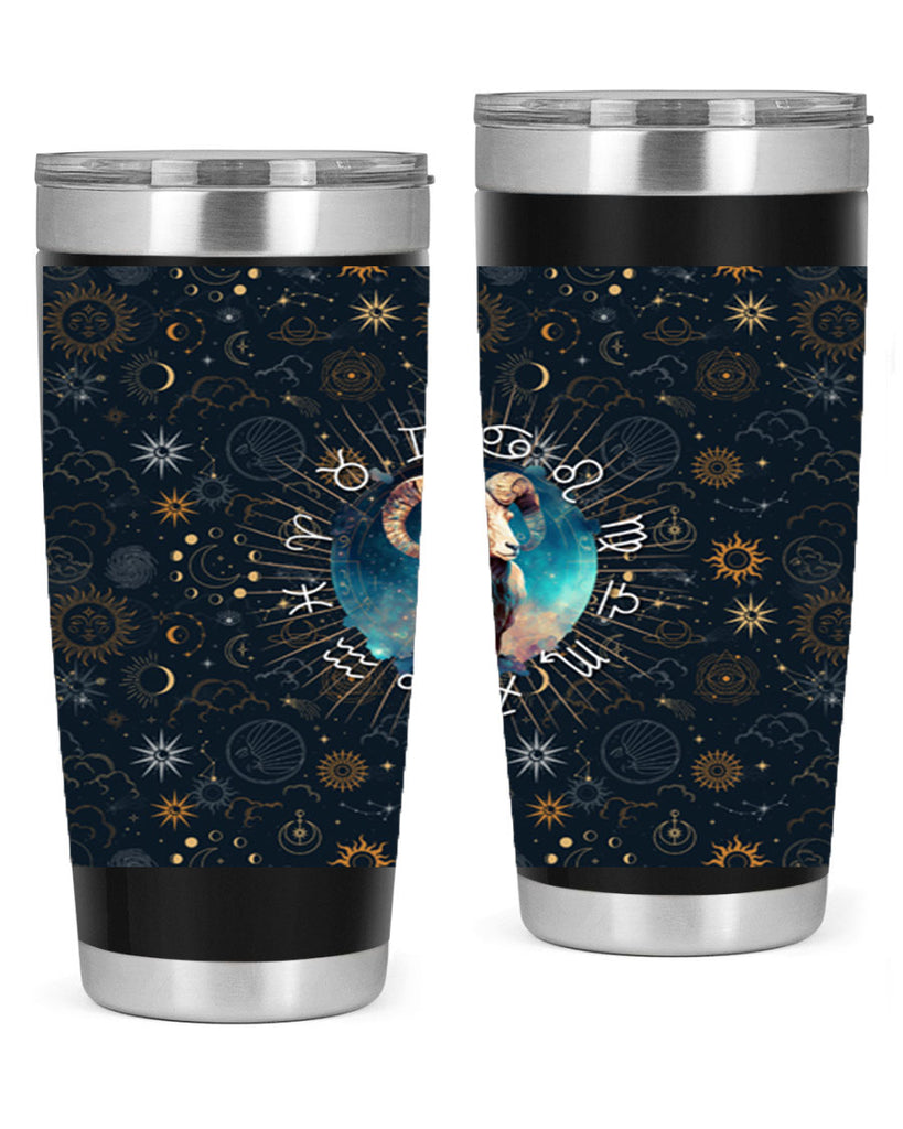Aries Straigth 95#- zodiac- Tumbler