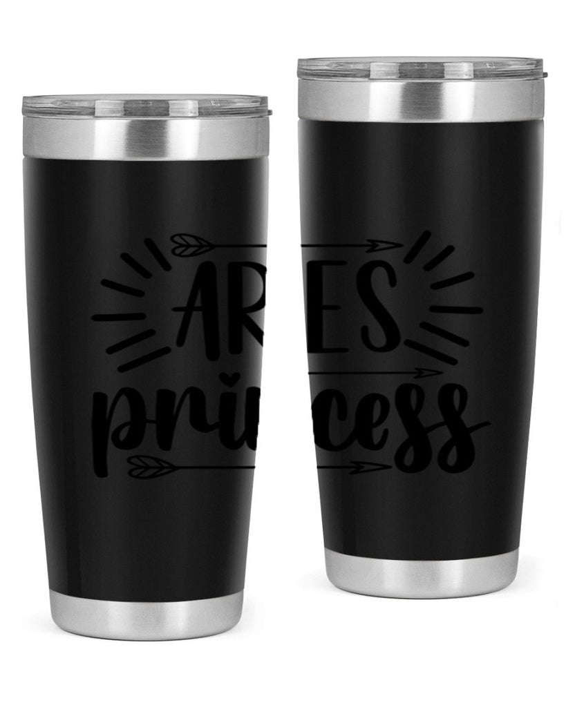 Aries princess 115#- zodiac- Tumbler