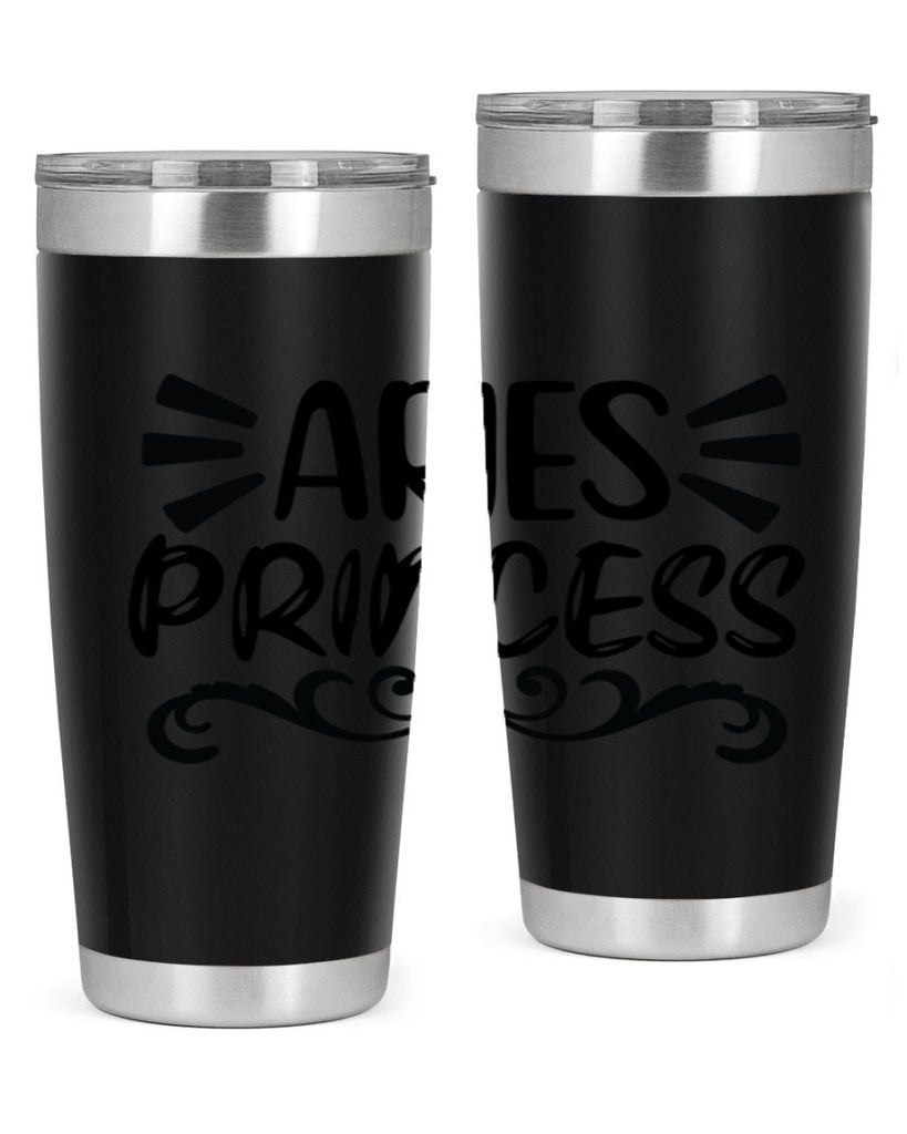 Aries princess 117#- zodiac- Tumbler