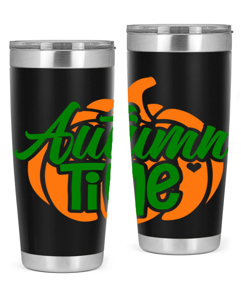 Autumn Time 34#- fall- Tumbler