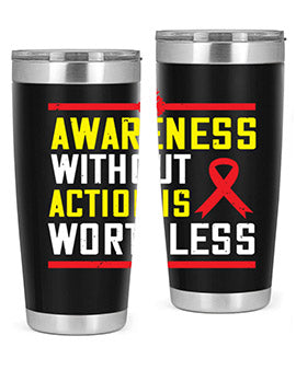 Awareness without action is worthless Style 3#- self awareness- Tumbler