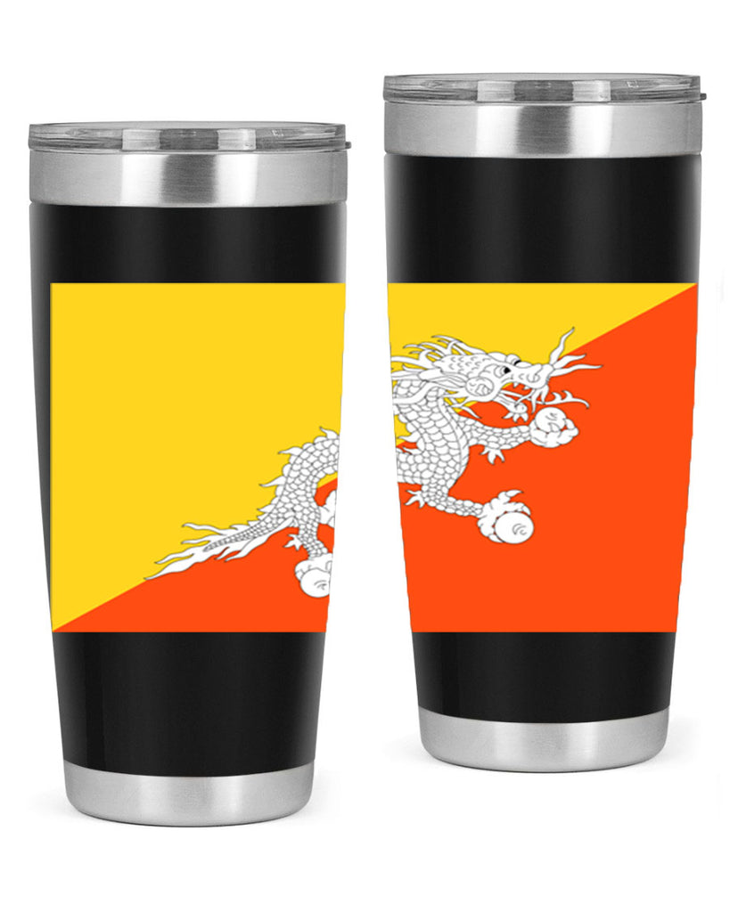 Bhutan 178#- world flags- Tumbler