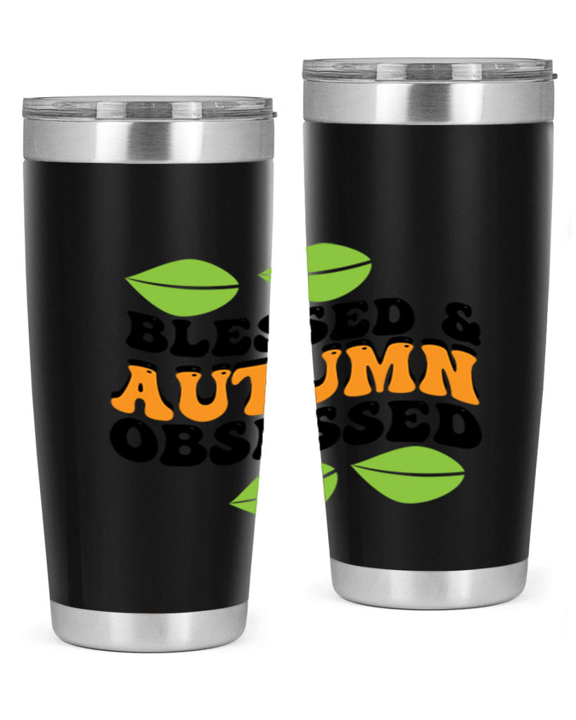 Blessed Autumn Obsessed 48#- fall- Tumbler
