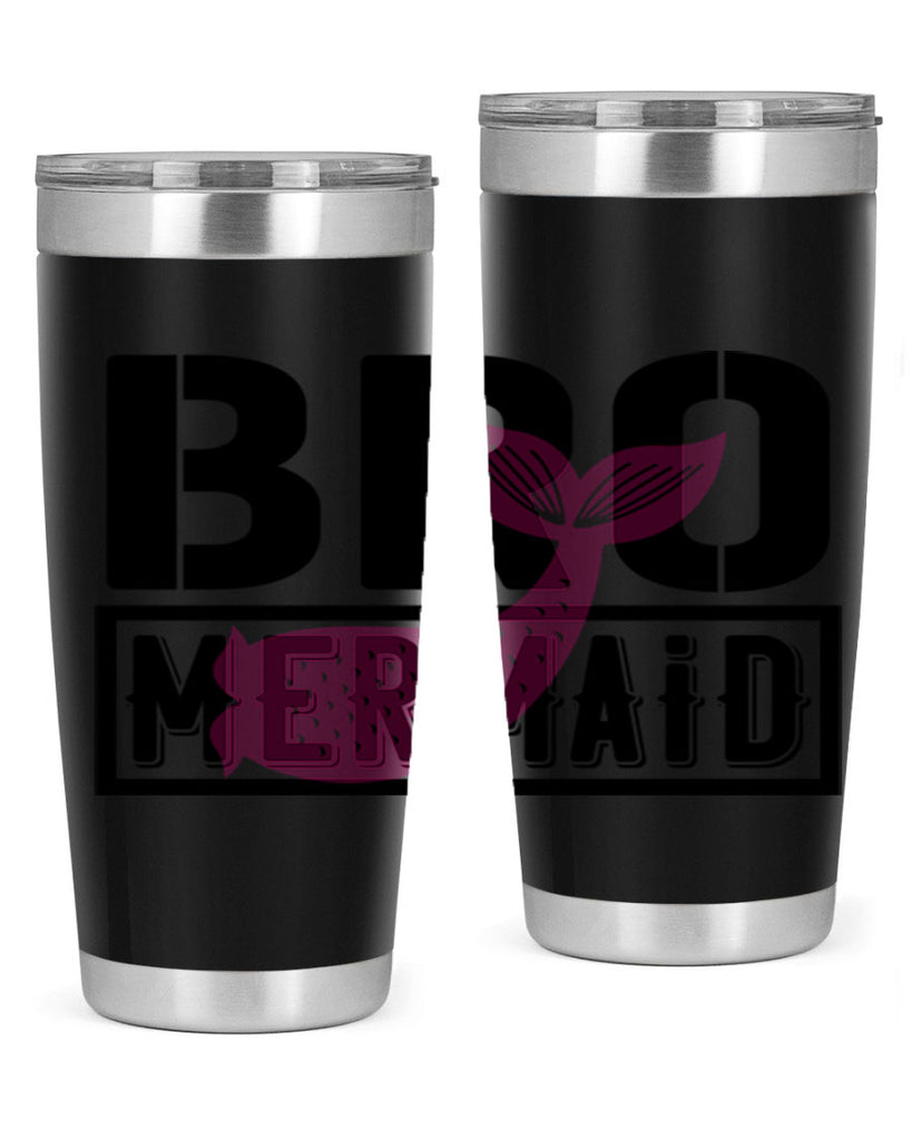 Bro mermaid 85#- mermaid- Tumbler