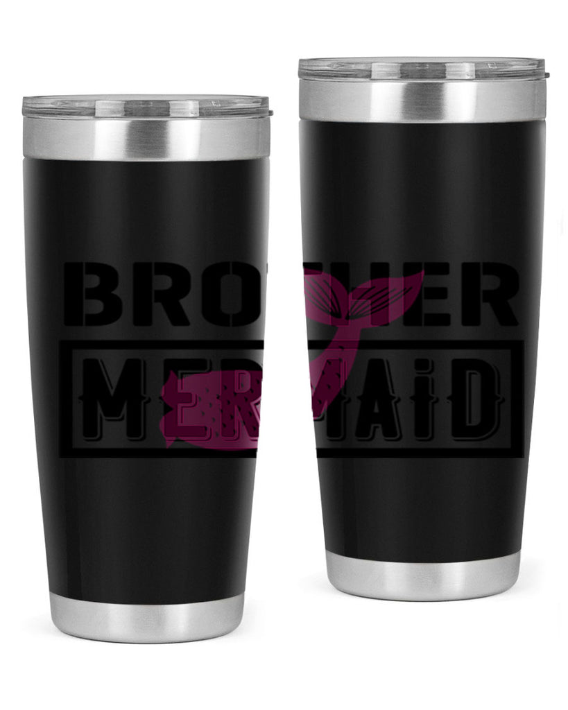 Brother mermaid 86#- mermaid- Tumbler