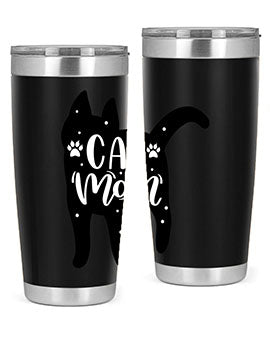 Cat Mom Style 86#- cat- Tumbler