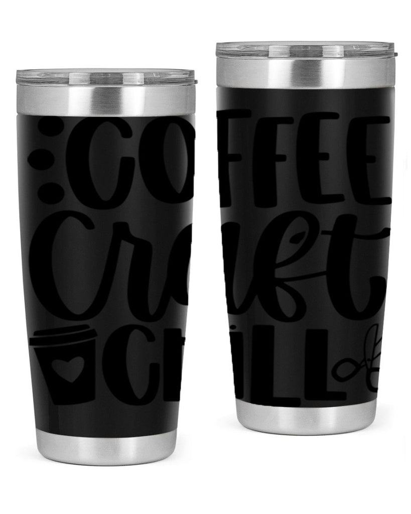 Coffee Craft Chill 42#- crafting- Tumbler