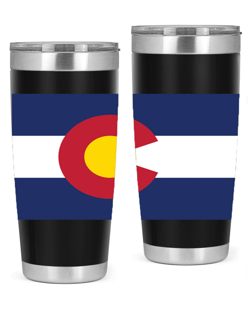 Colorado 46#- Us Flags- Tumbler