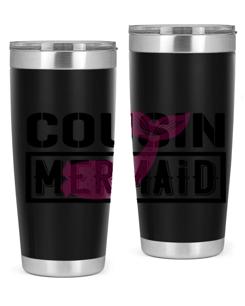 Cousin mermaid 87#- mermaid- Tumbler