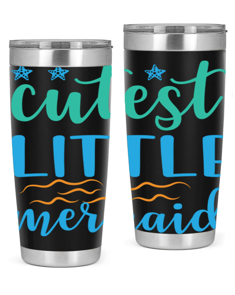Cutest Little Mermaid Design 97#- mermaid- Tumbler