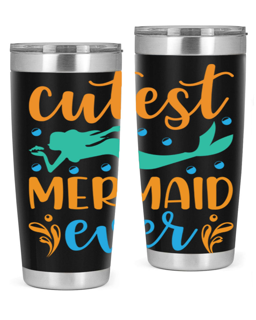 Cutest Mermaid Ever Design 102#- mermaid- Tumbler