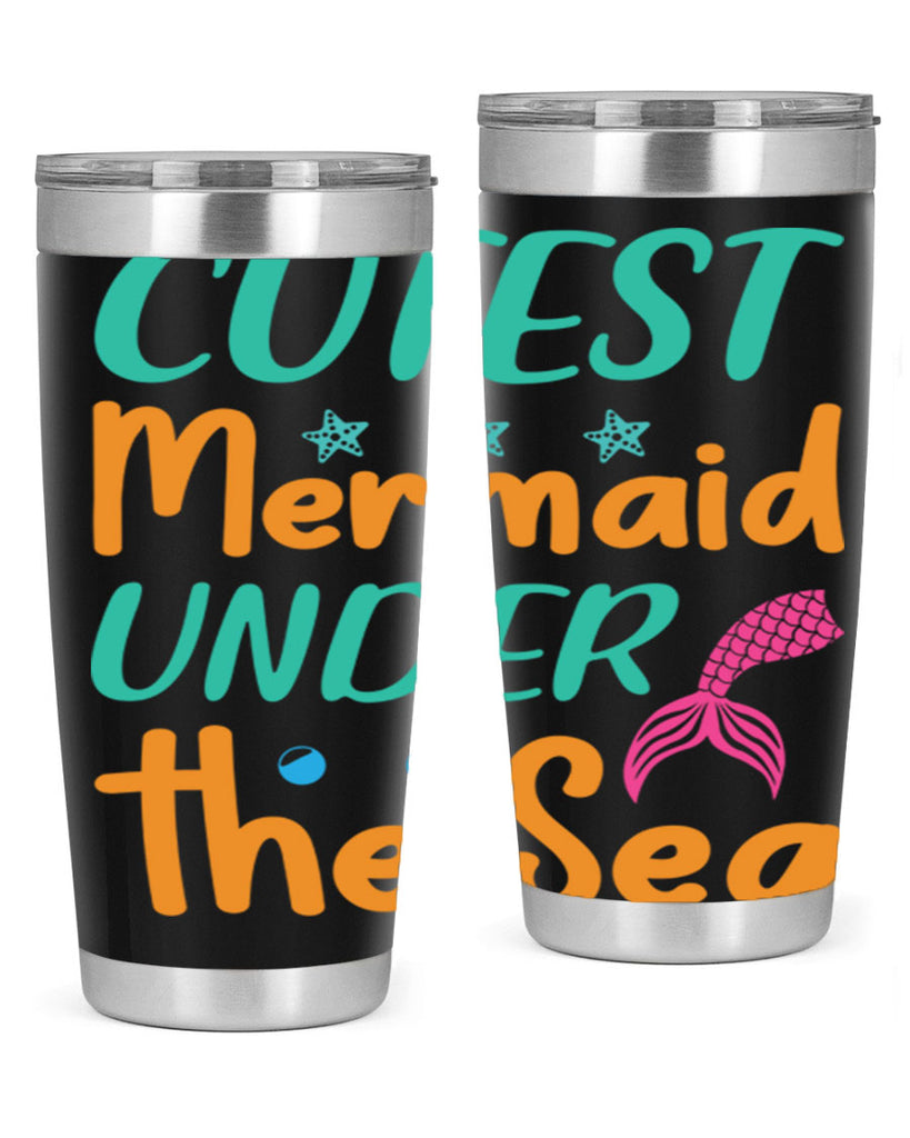 Cutest Mermaid Under the Sea 107#- mermaid- Tumbler