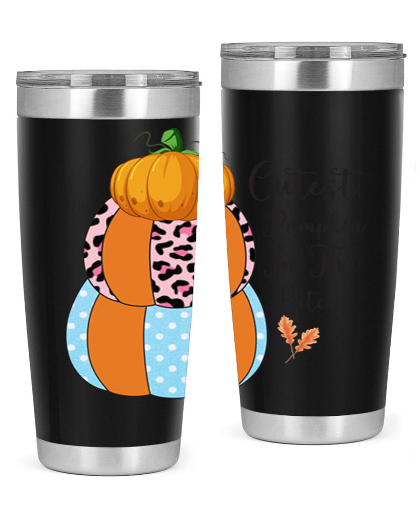 Cutest Pumpkin in the Patch 64#- fall- Tumbler