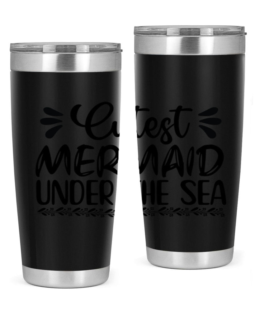 Cutest mermaid under the sea 105#- mermaid- Tumbler