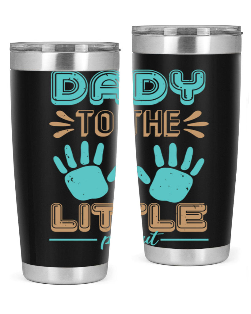 Dady to the little peanut Style 43#- baby shower- tumbler