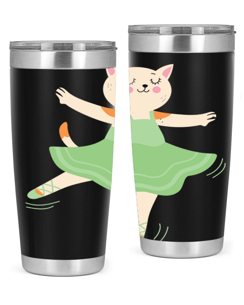 Dancing Cat Ballerina for Ballet Ballet 33#- ballet- Tumbler