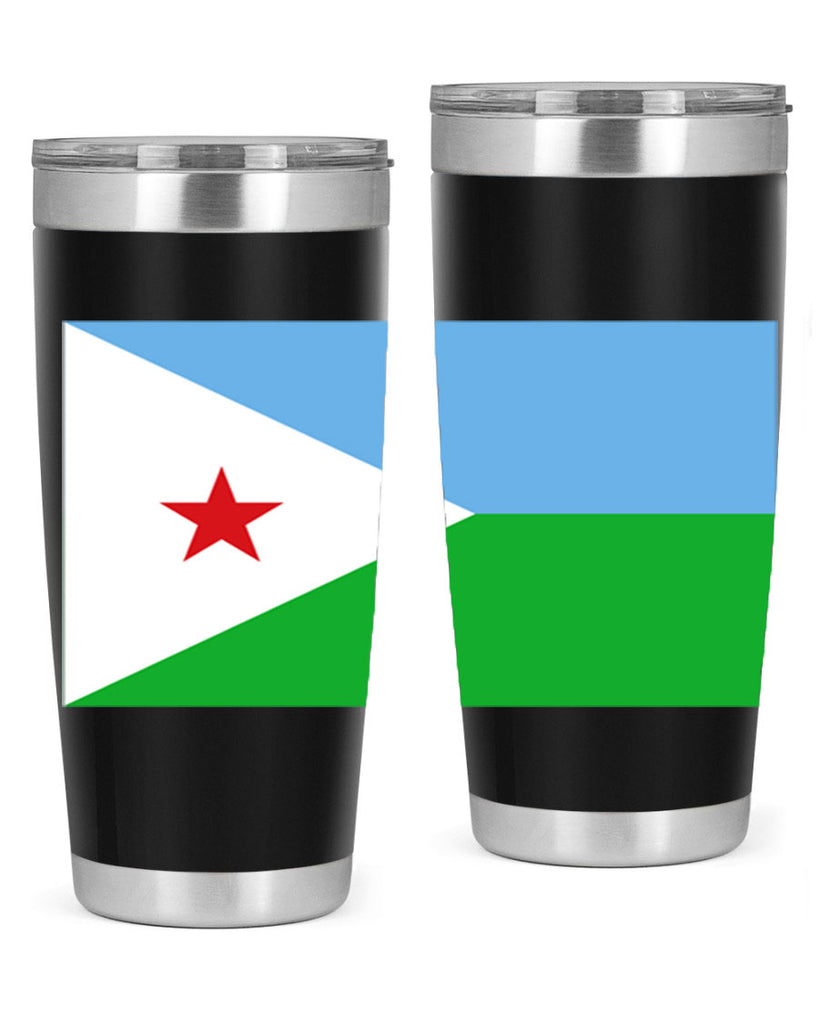 Djibouti 150#- world flags- Tumbler